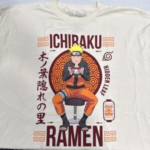 ICHIRAKU Ramen Naruto Men's Graphic T-shirt 3XL